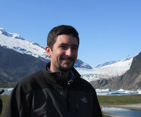 Me at Mendenhall Glacier in Juneau, Alaska